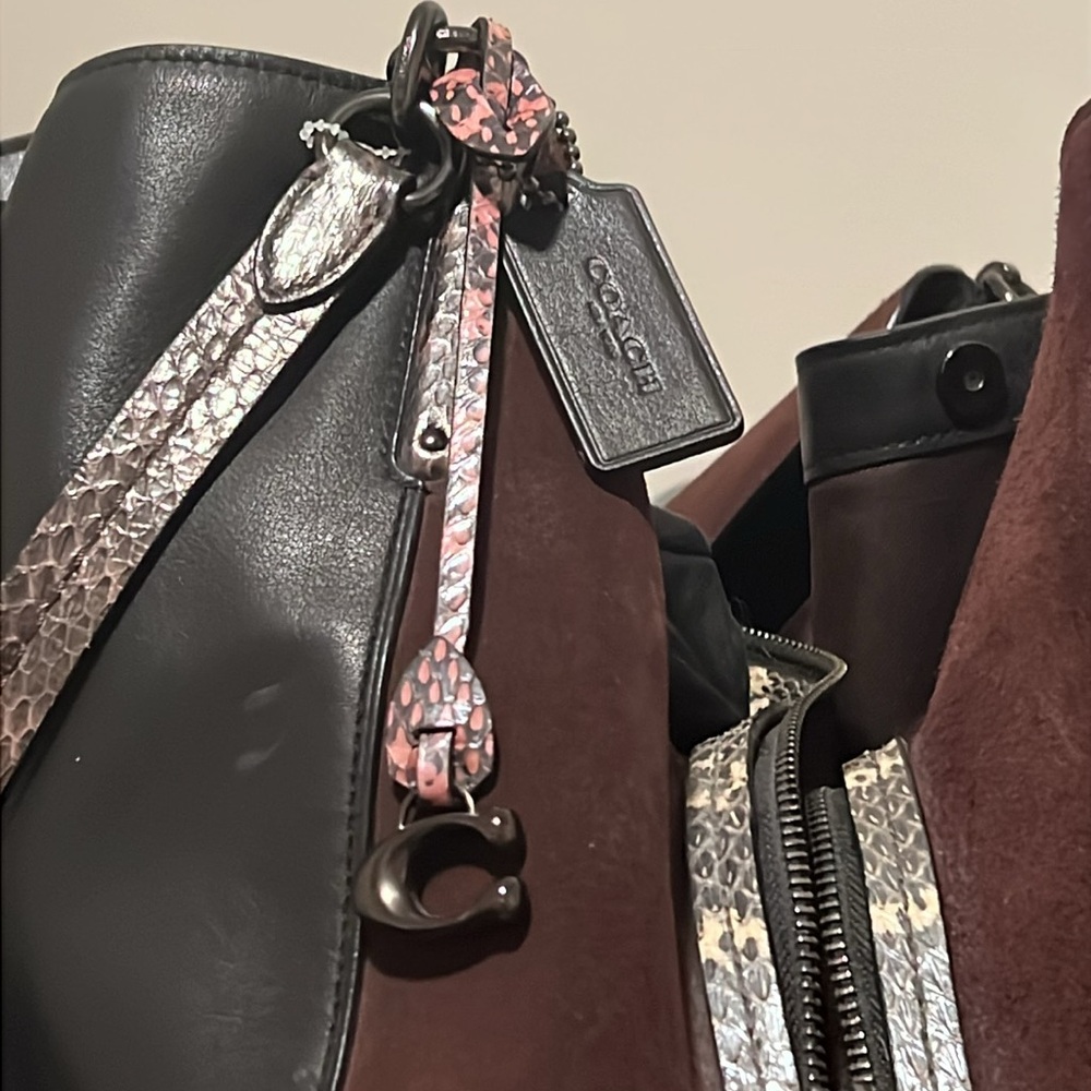 Upcrafted Dalton 31 In Colorblock With Snakeskin Detail - Picture 14 of 15